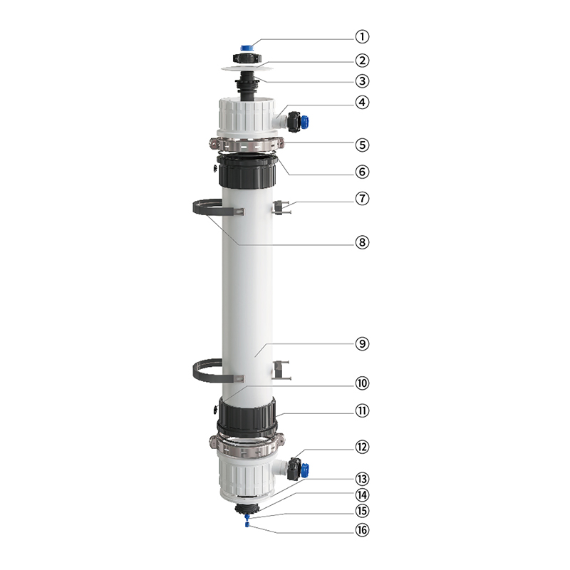 Ultrafiltration de 8 pouces